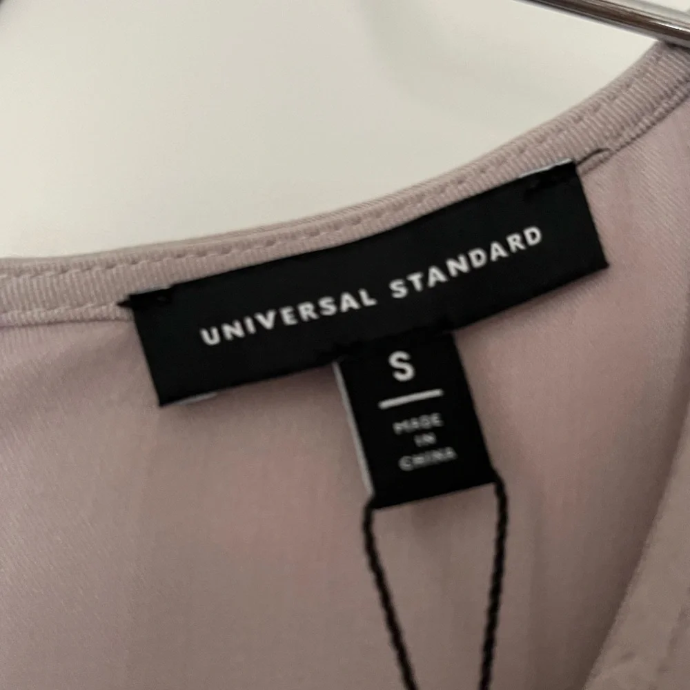 Universal Standards Vesper Polina Dove Gray Drape Dress Workdress NO BELT - Picture 2 of 16